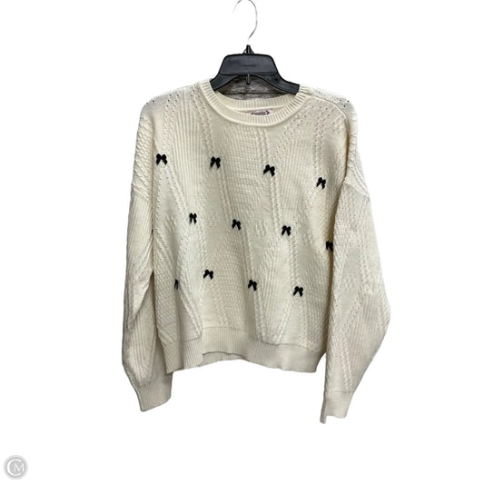 Sweater By Nanette By Nanette Lepore In Cream, Size: Xl