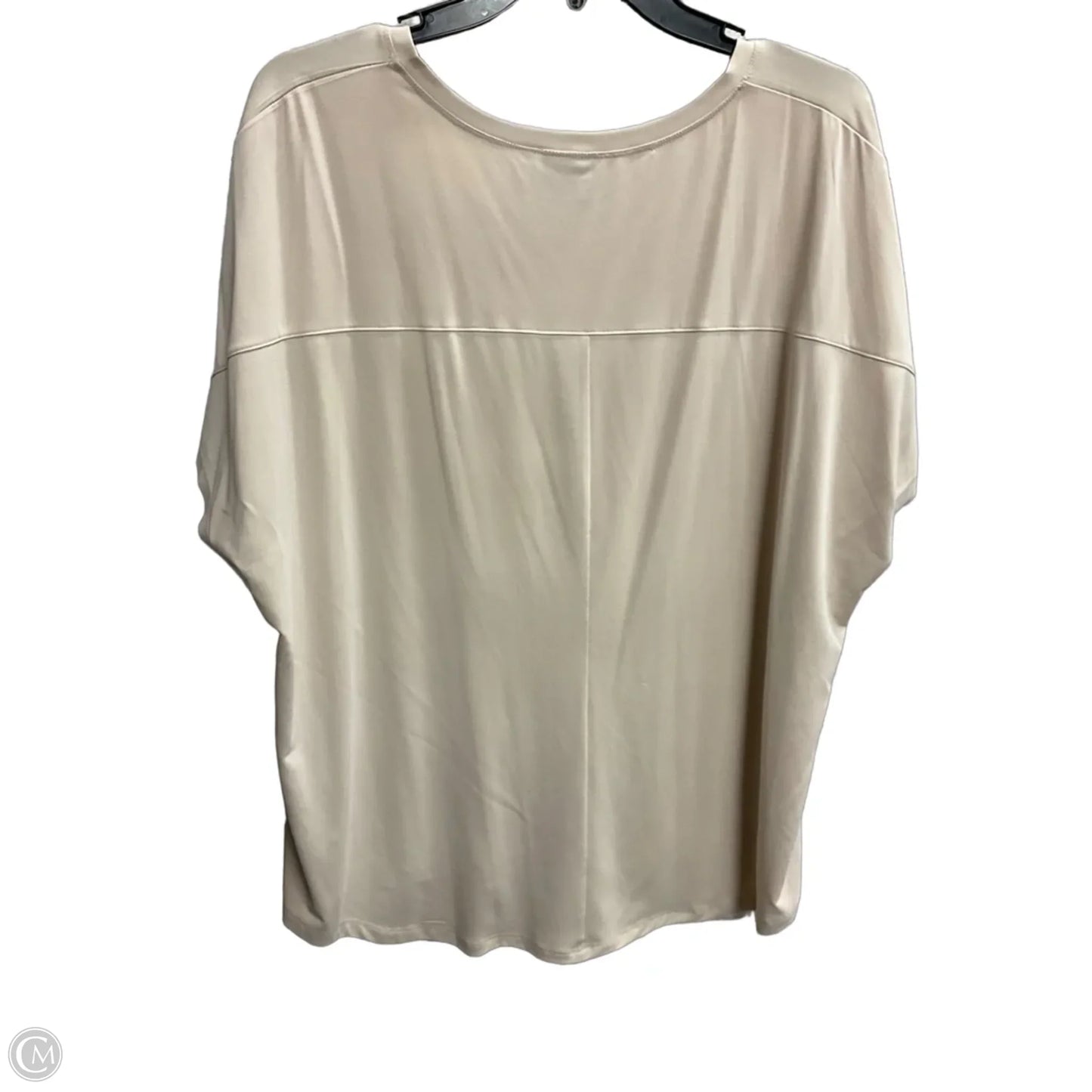 Athletic Top Short Sleeve By 32 Degrees In Tan, Size: Xxl