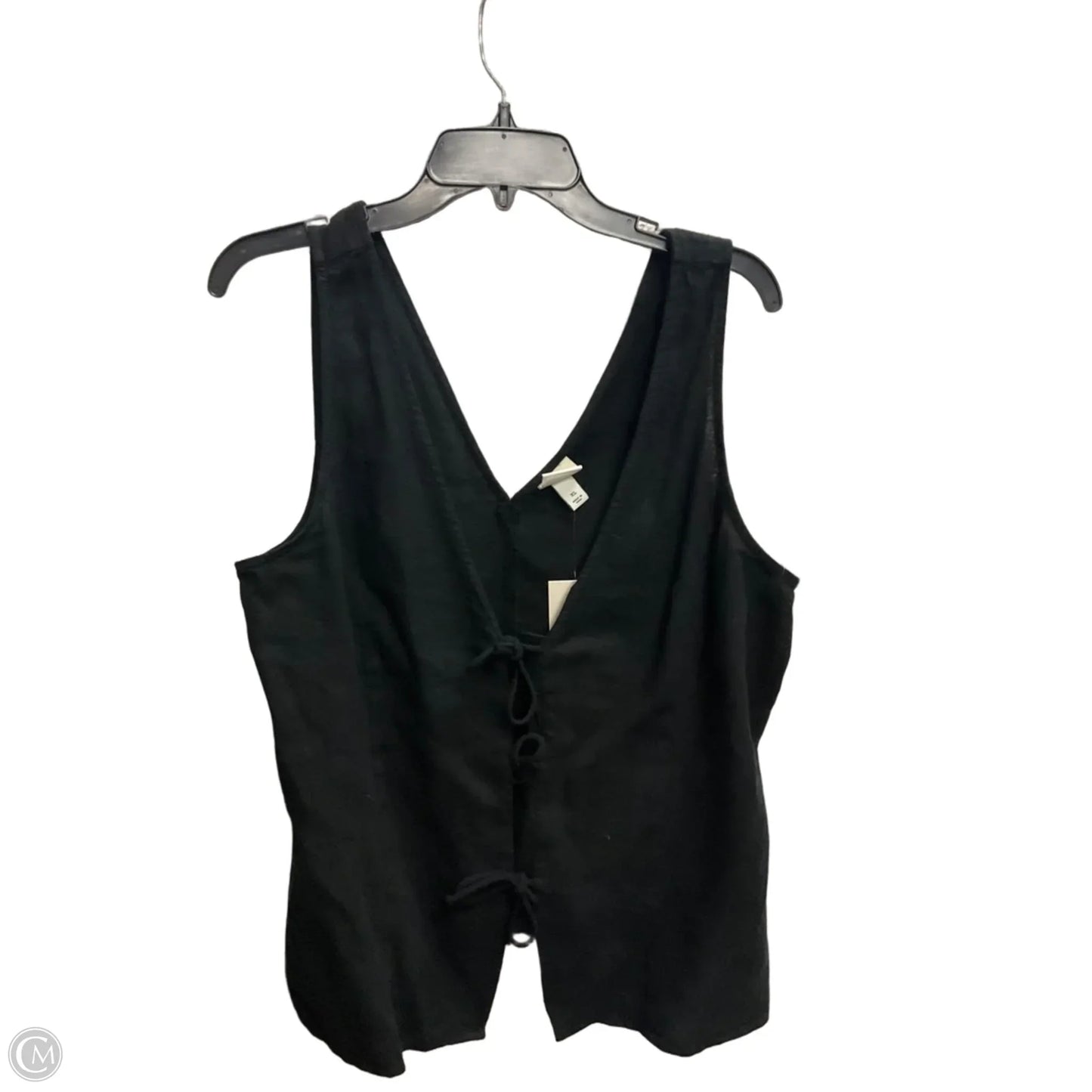 Top Sleeveless By A New Day In Black, Size: Xl