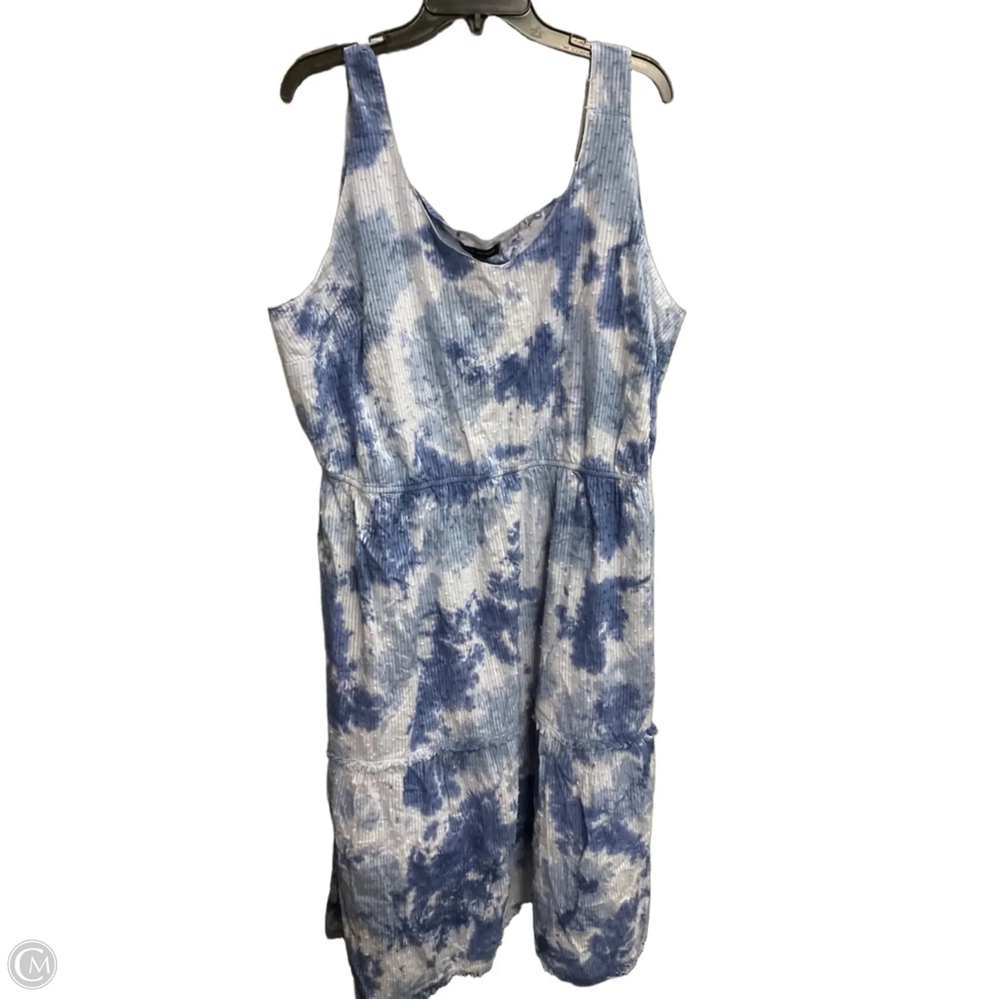 Dress Casual Maxi By Lane Bryant In Blue, Size: 3x