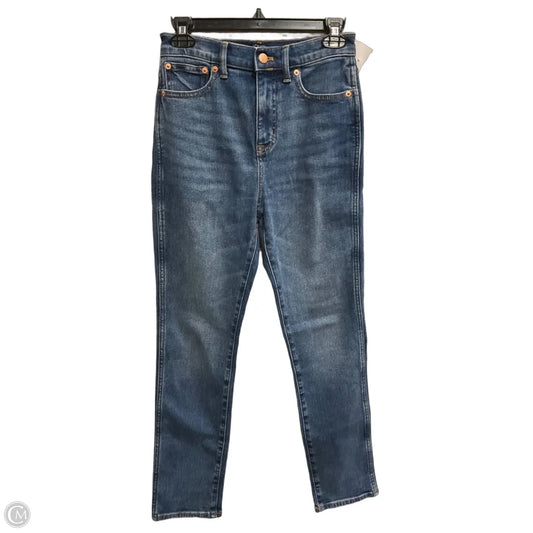 Jeans Skinny By J. Crew In Blue Denim, Size: 2