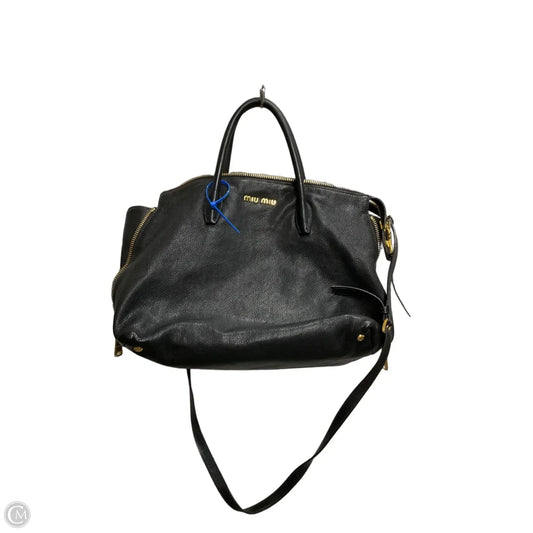 Crossbody Luxury Designer By Miu Miu, Size: Large