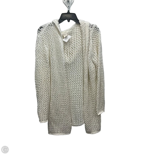 Cardigan By Nicole Miller In White, Size: M