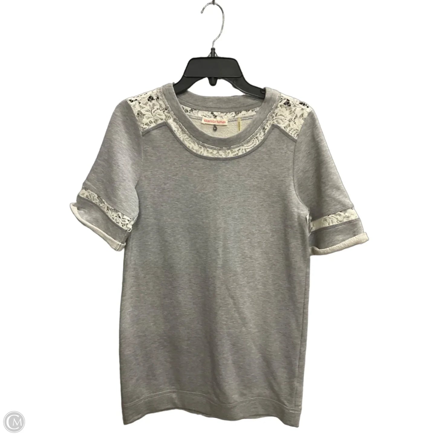 Dress Casual Midi By Rebecca Taylor In Grey, Size: M