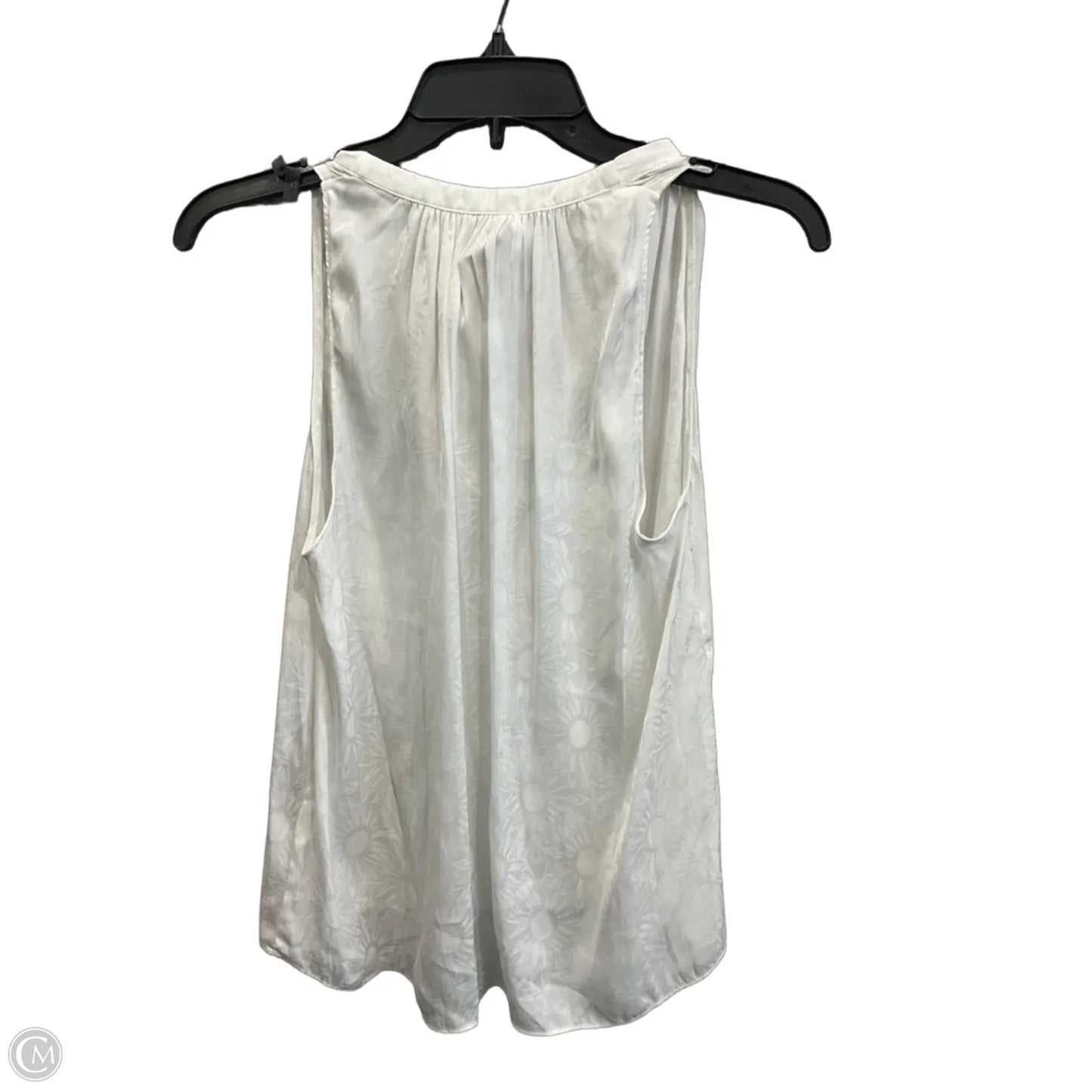 Top Sleeveless By Current Air In White, Size: Xs