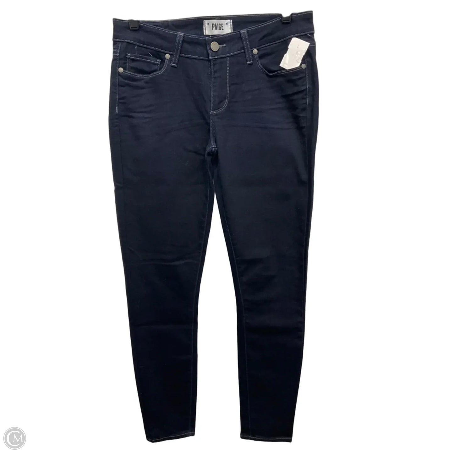 Jeans Skinny By Paige In Blue Denim, Size: 6
