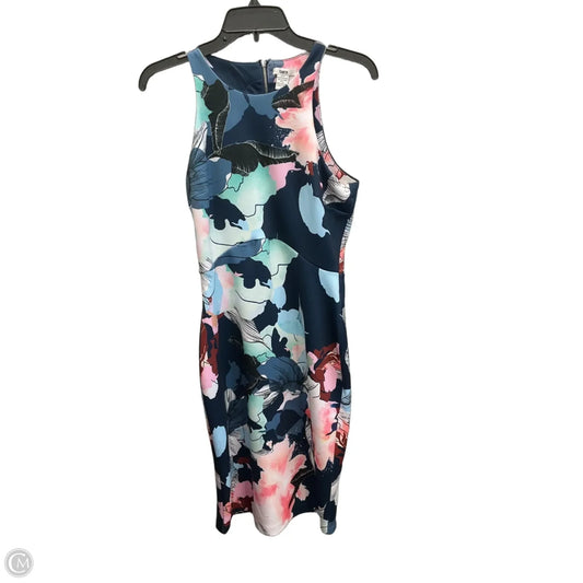 Dress Casual Midi By Bar Iii In Floral Print, Size: S