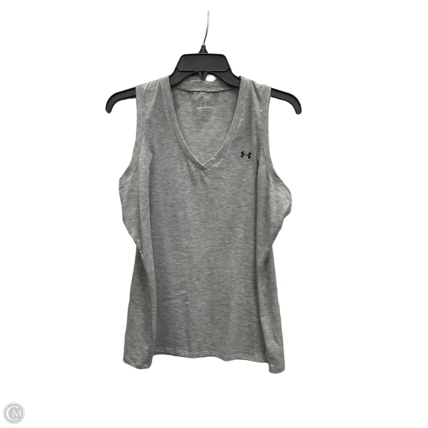 Athletic Tank Top By Under Armour In Grey, Size: Xl