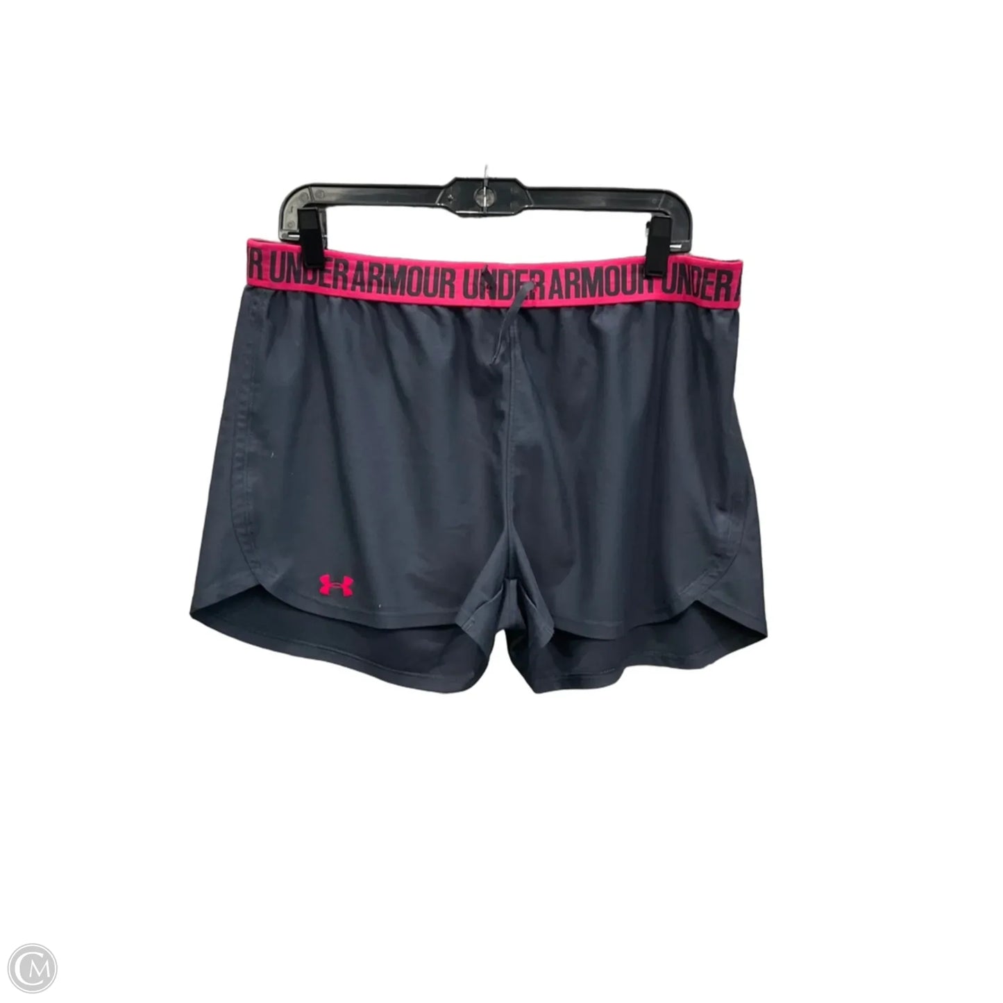 Athletic Shorts By Under Armour In Grey, Size: Xl