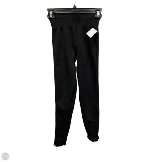 Athletic Leggings By Gym Shark In Black, Size: Xs