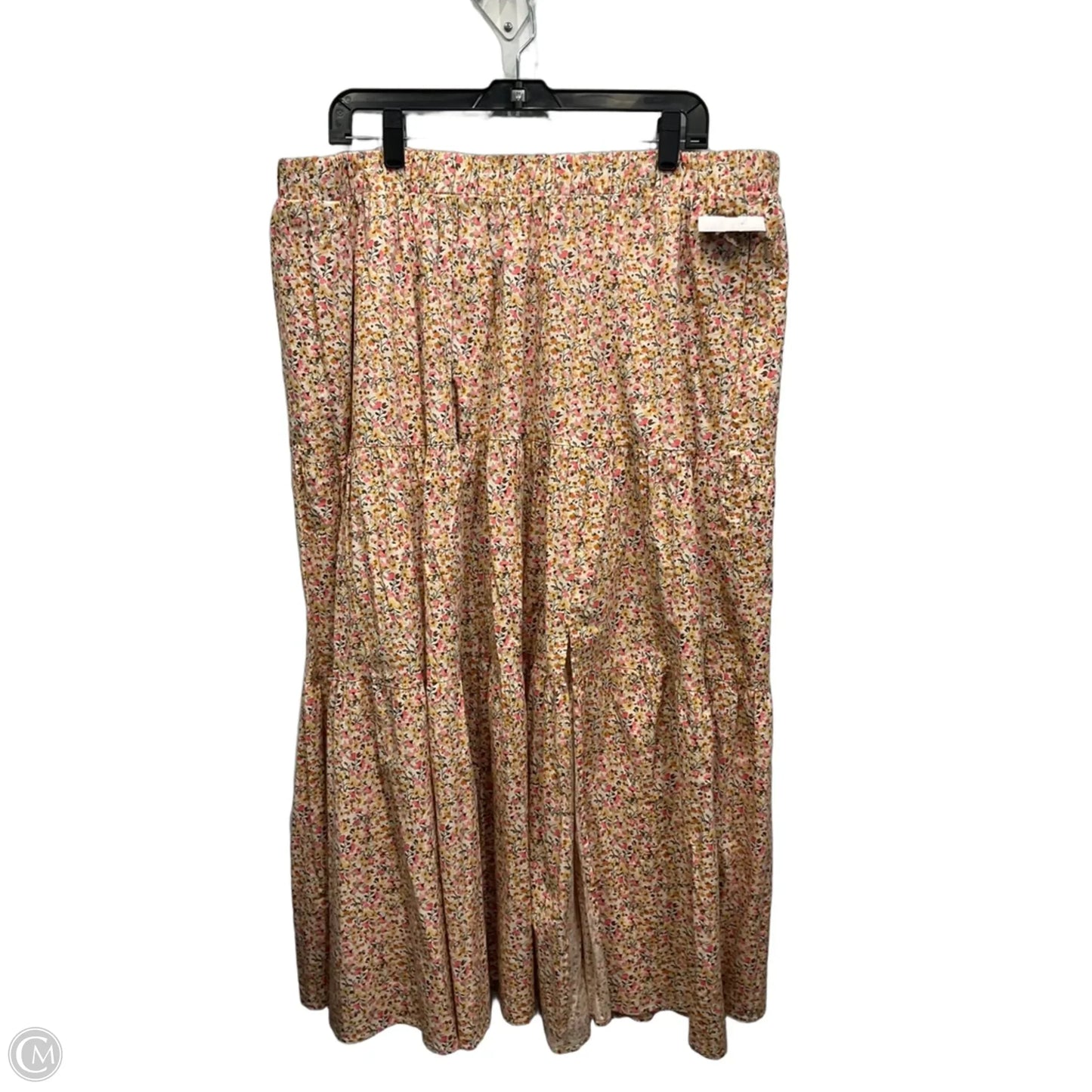 Skirt Maxi By Lane Bryant In Floral Print, Size: 22