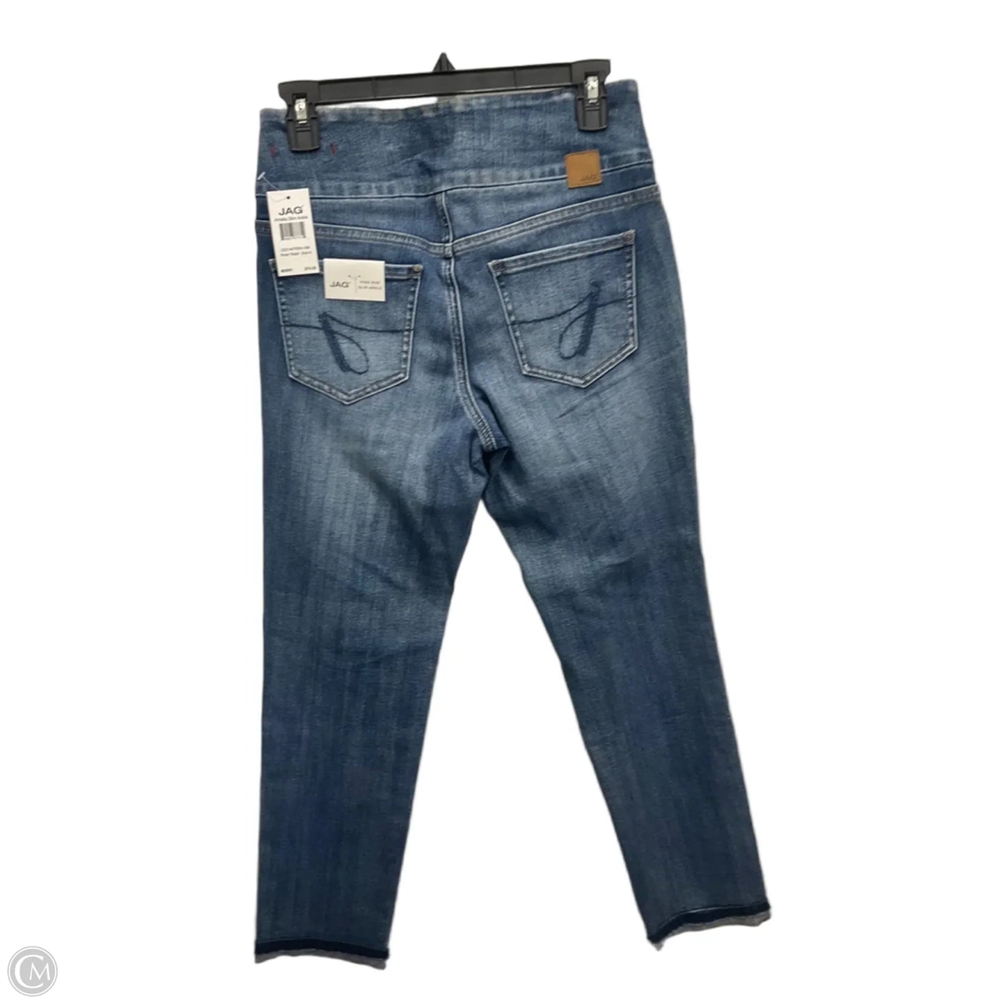 Jeans Skinny By Jag In Blue Denim, Size: 4
