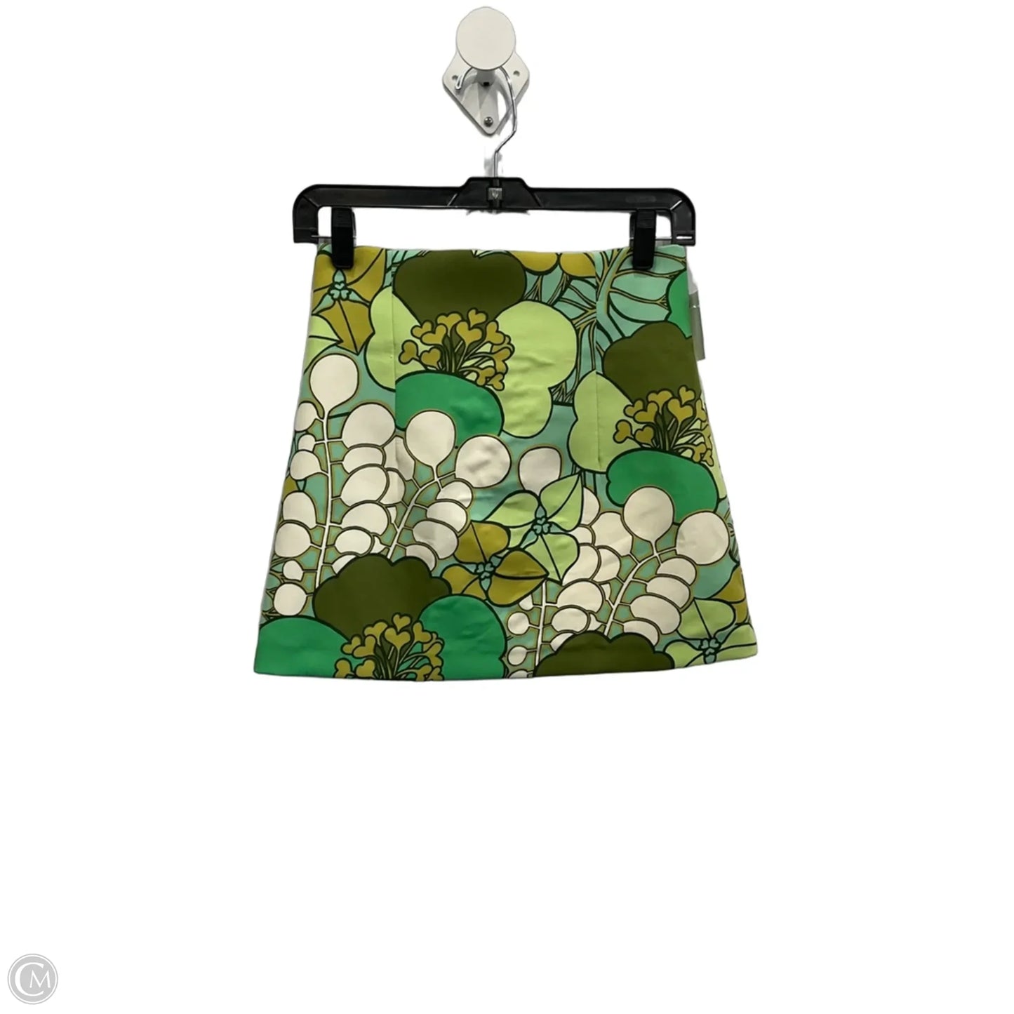 Skirt Midi By Zara In Green, Size: 2