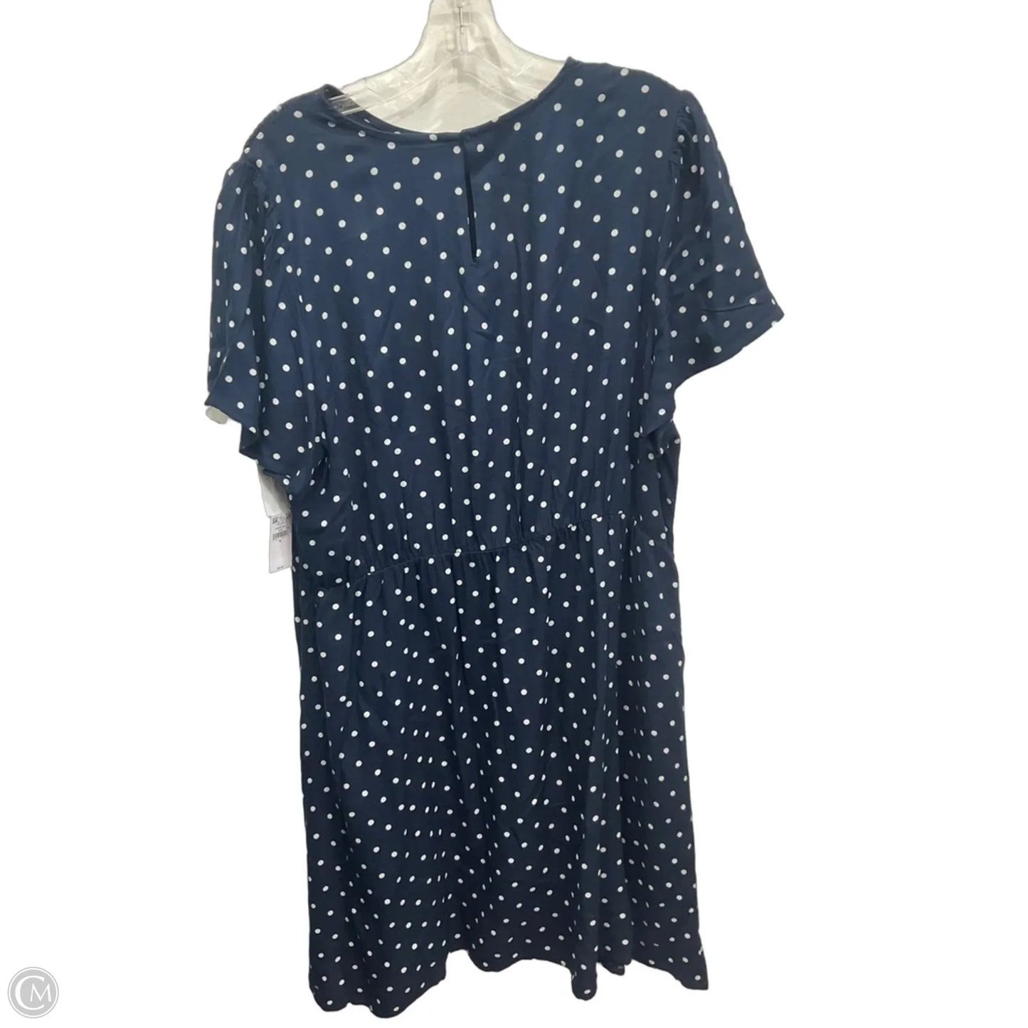Dress Casual Midi By Old Navy In Navy, Size: Xl