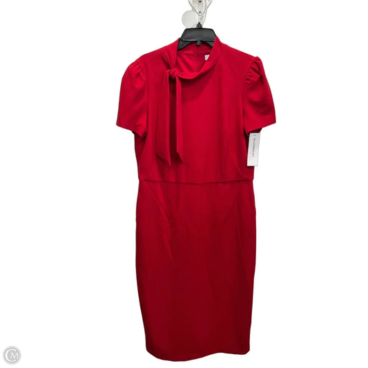 Dress Work By Liz Claiborne In Red, Size: Xl