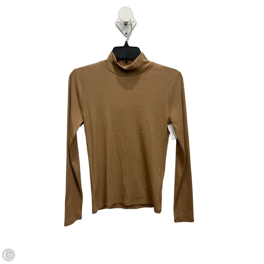 Top Long Sleeve By J. Crew In Tan, Size: S