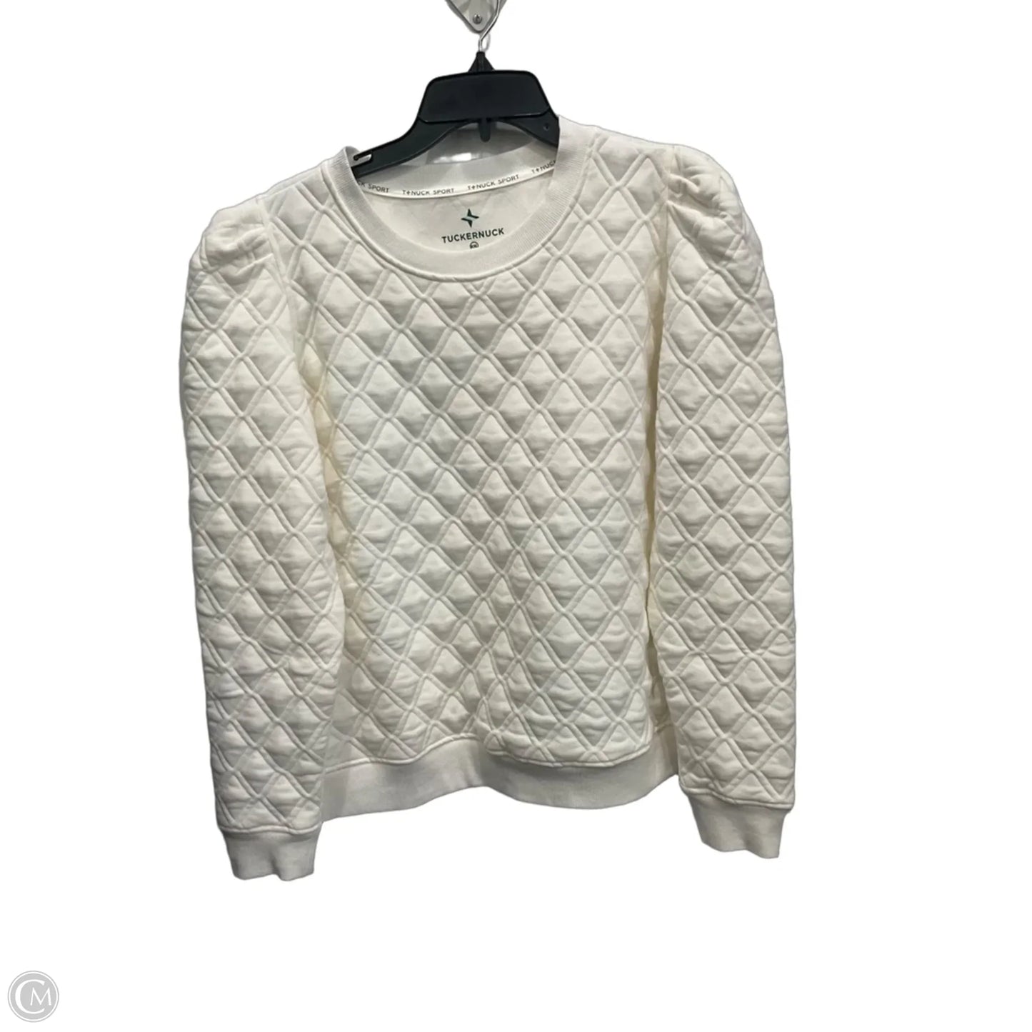 Sweatshirt Crewneck By Tuckernuck In White, Size: Xxl