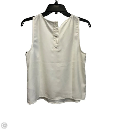 Top Sleeveless By J. Crew In Cream, Size: Xs