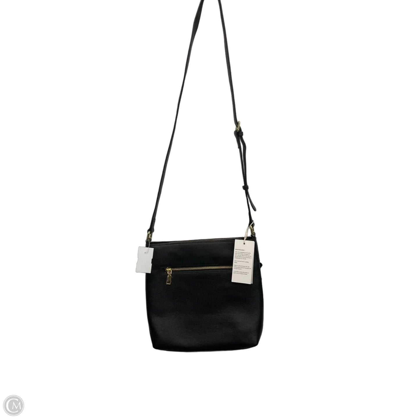 Crossbody Leather By Cmc, Size: Medium