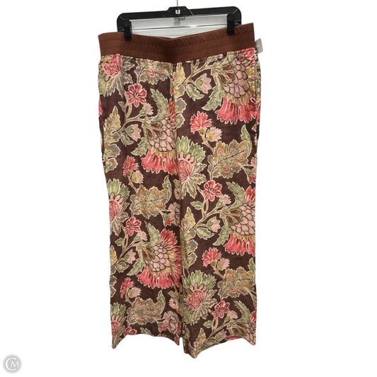 Pants Lounge By Soft Surroundings In Multi-colored, Size: 14