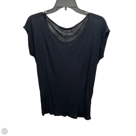 Top Sleeveless By International Concepts In Black, Size: M