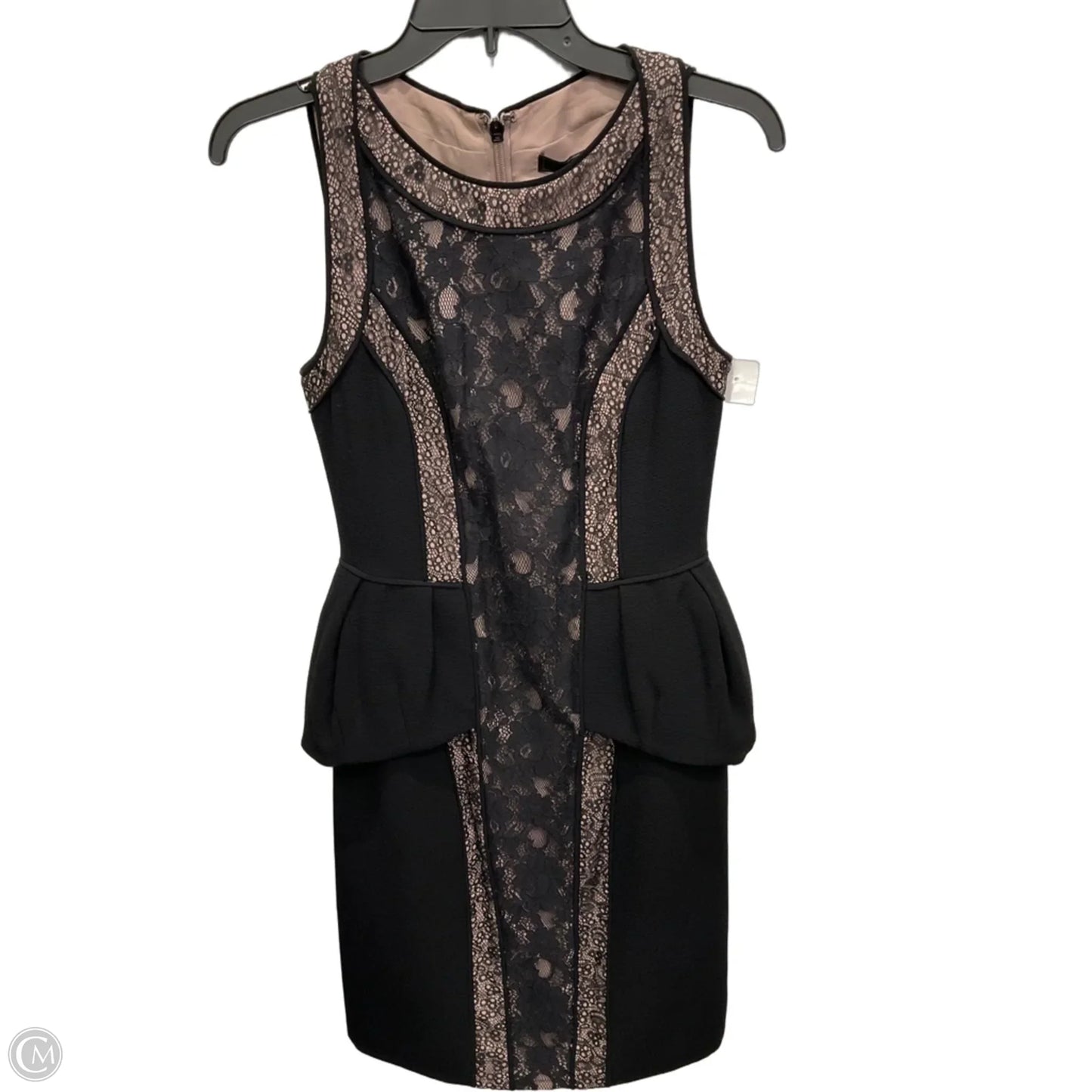 Dress Work By Bcbgmaxazria In Black & Brown, Size: Xs