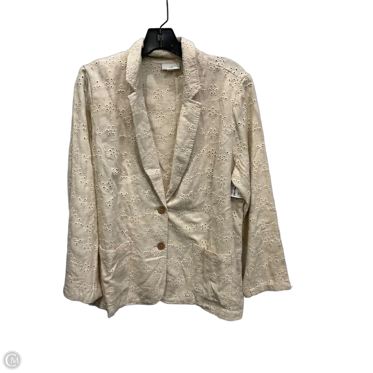Blazer By J. Jill In Tan, Size: Mp