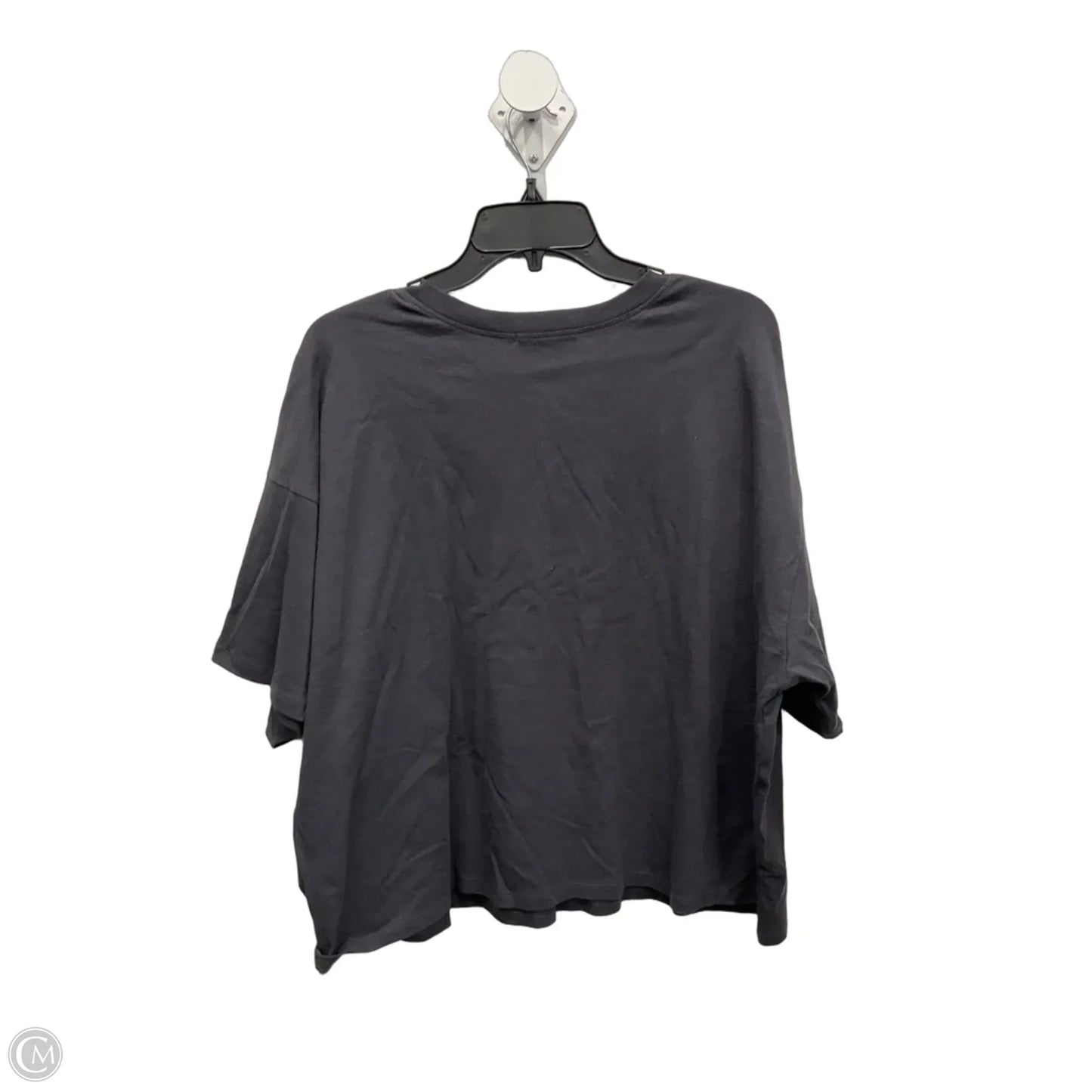 Top Short Sleeve By Clothes Mentor In Grey, Size: 1x