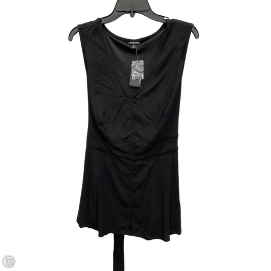 Top Sleeveless By Torrid In Black, Size: 3x