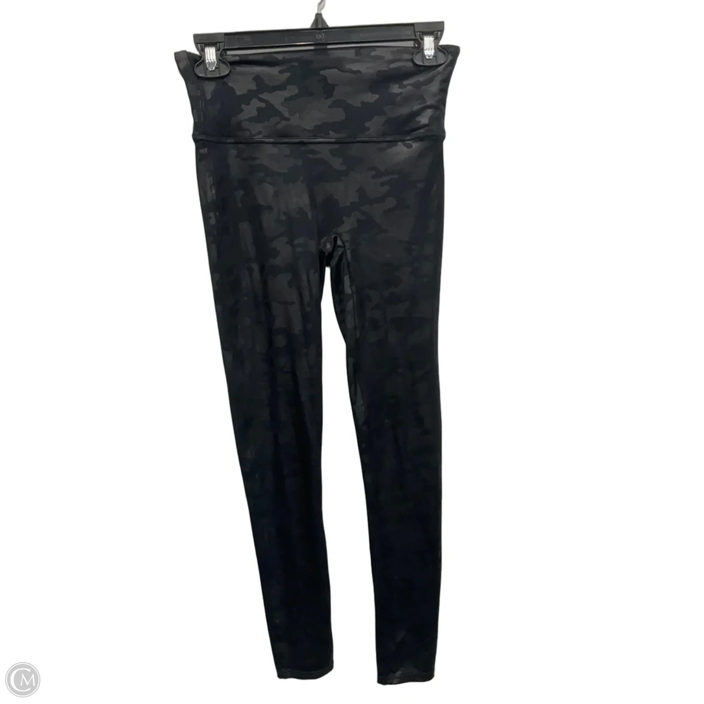 Athletic Leggings By Spanx In Black, Size: M