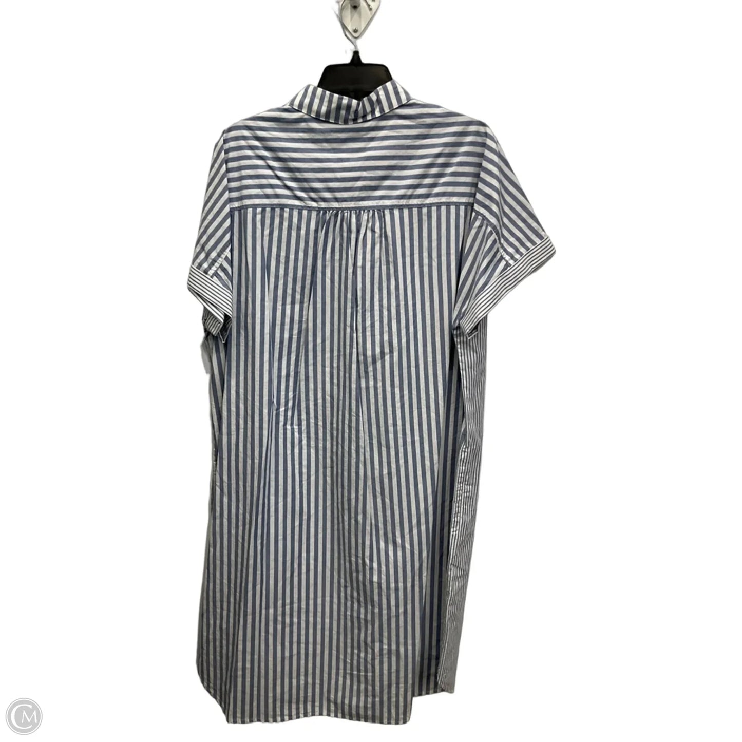 Dress Casual Midi By Pendleton In Blue & White, Size: Xl