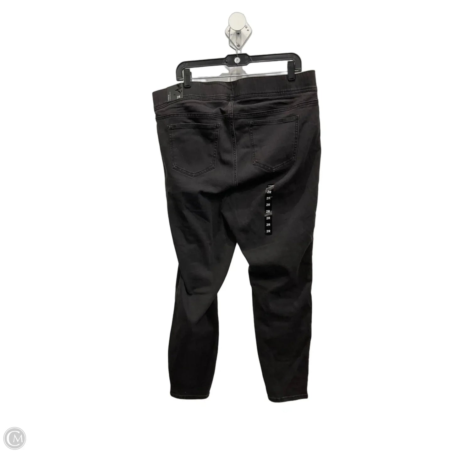 Jeans Skinny By Torrid In Black Denim, Size: 18