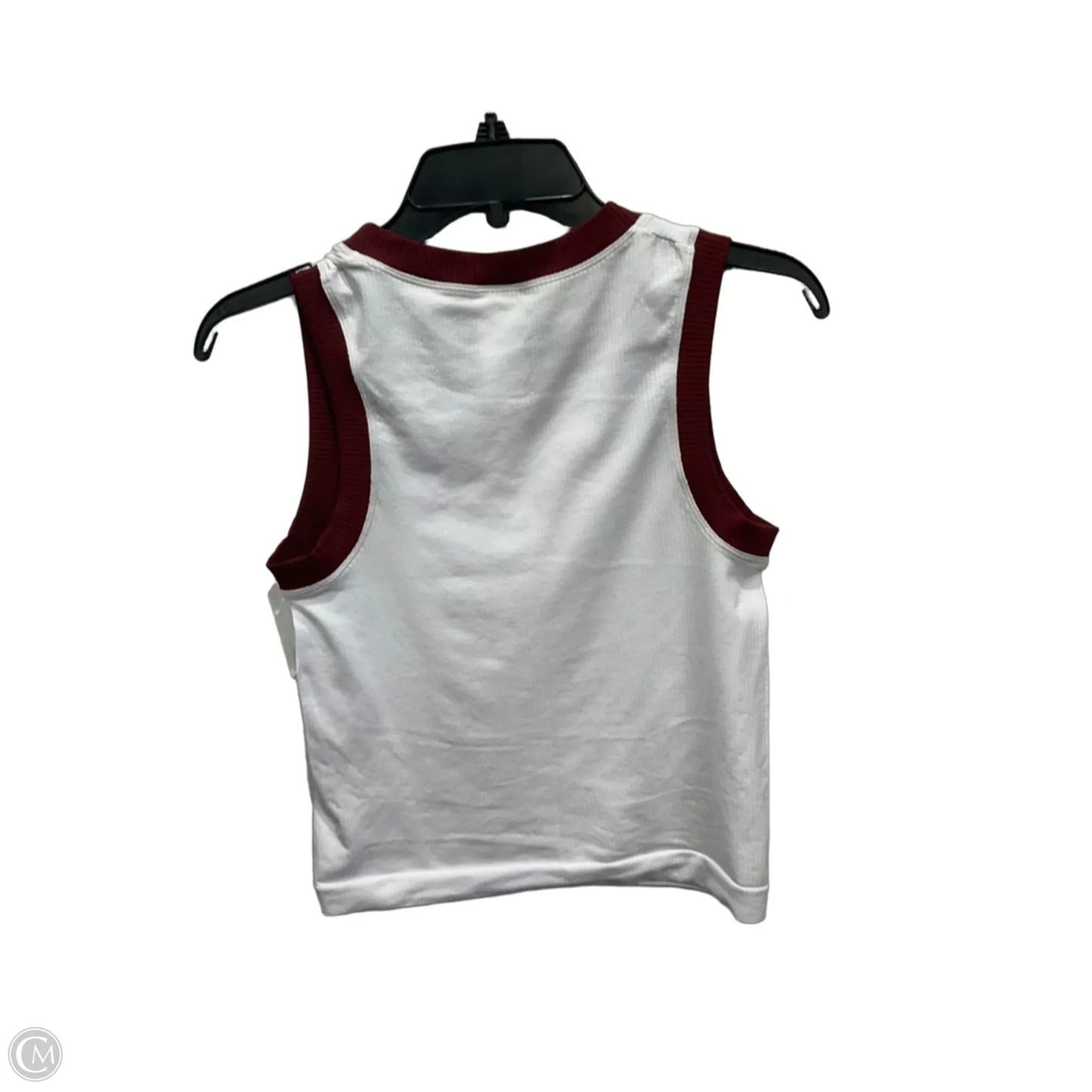 Athletic Tank Top By Athleta In Red & White, Size: M
