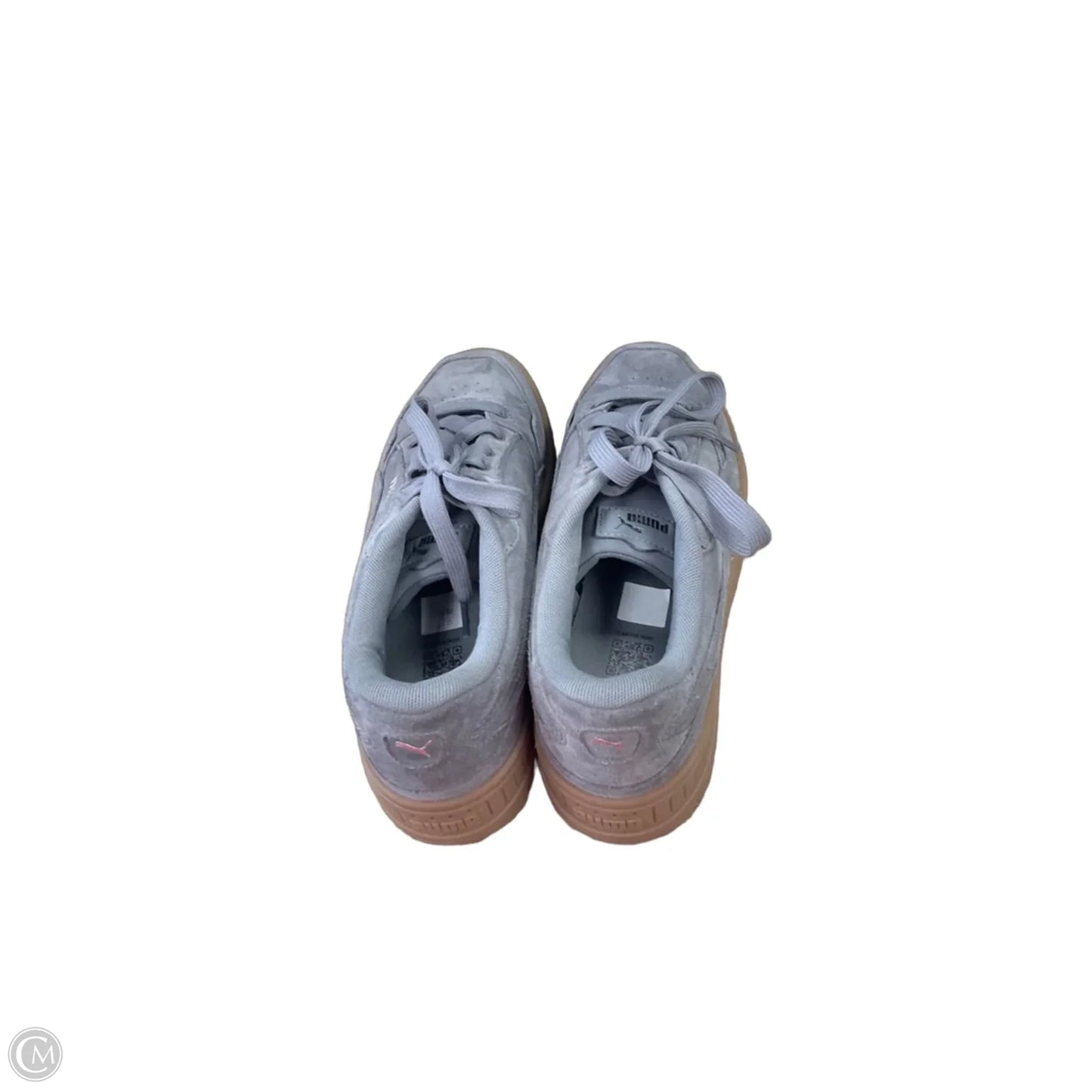 Shoes Sneakers By Puma In Grey, Size: 9.5