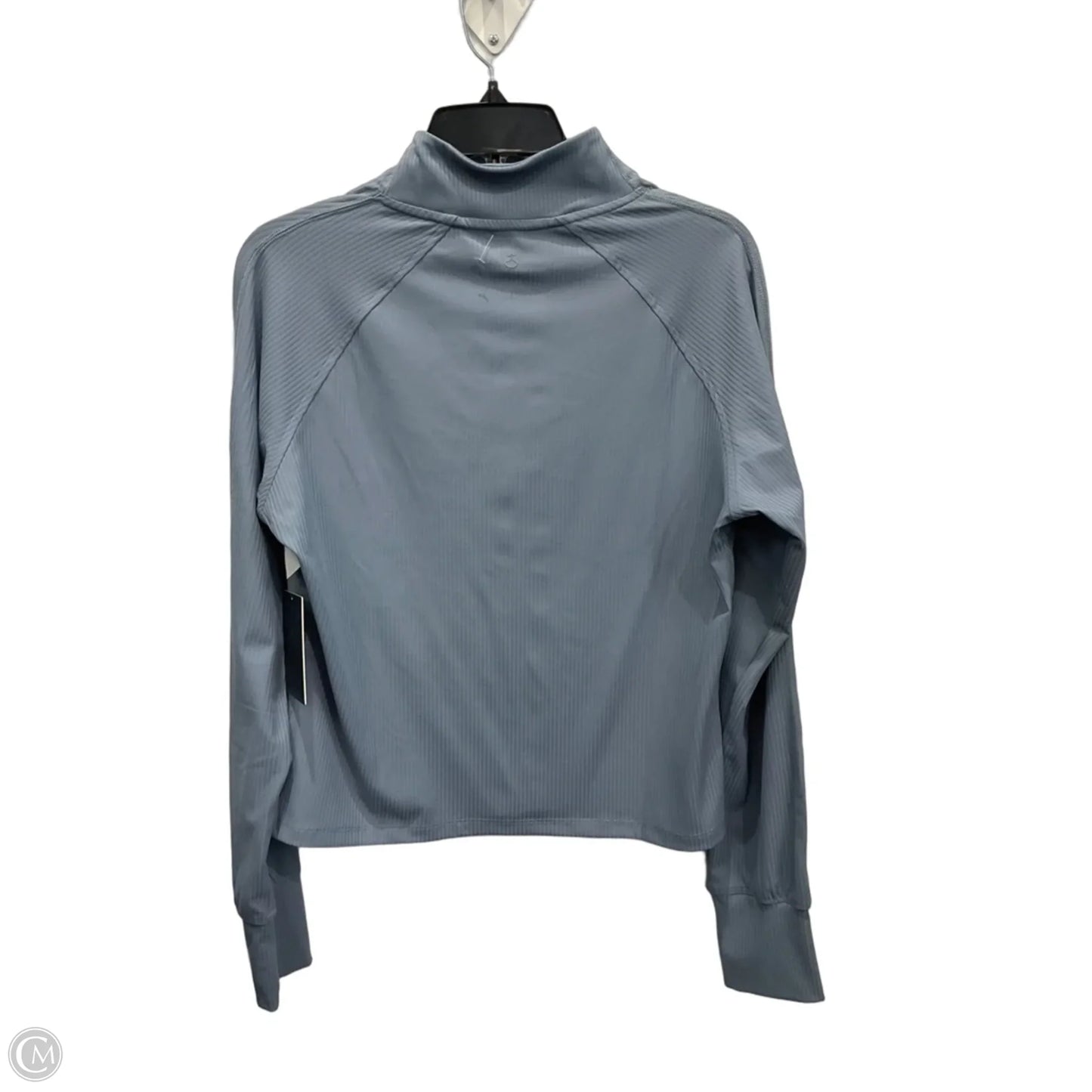 Athletic Jacket By Danskin In Blue, Size: M