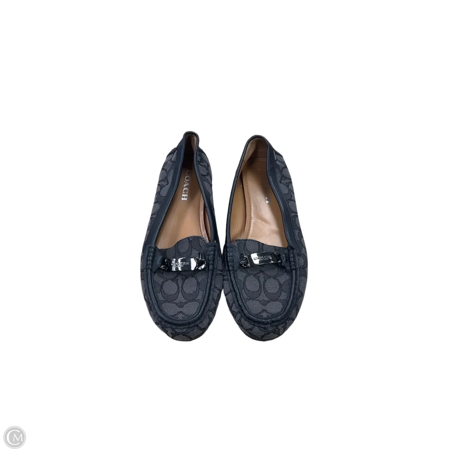 Shoes Designer By Coach In Black & Grey, Size: 9.5