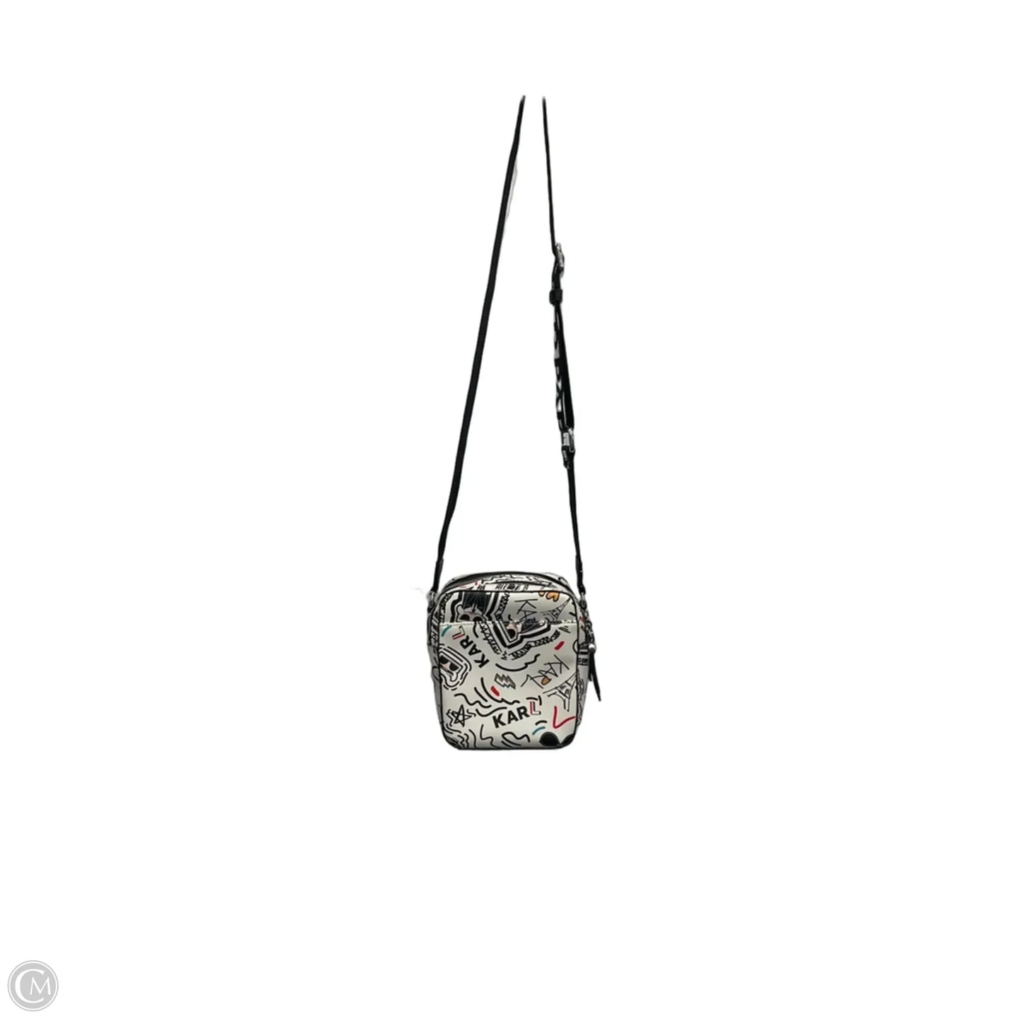 Crossbody Designer By Karl Lagerfeld, Size: Small