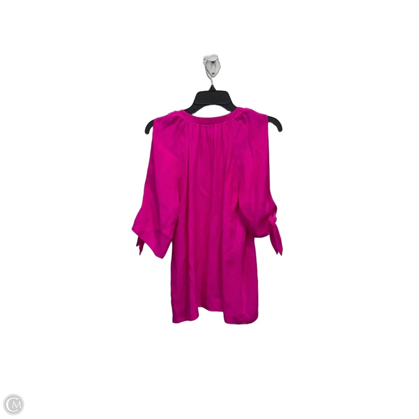 Top 3/4 Sleeve Designer By Lilly Pulitzer In Pink, Size: Xs
