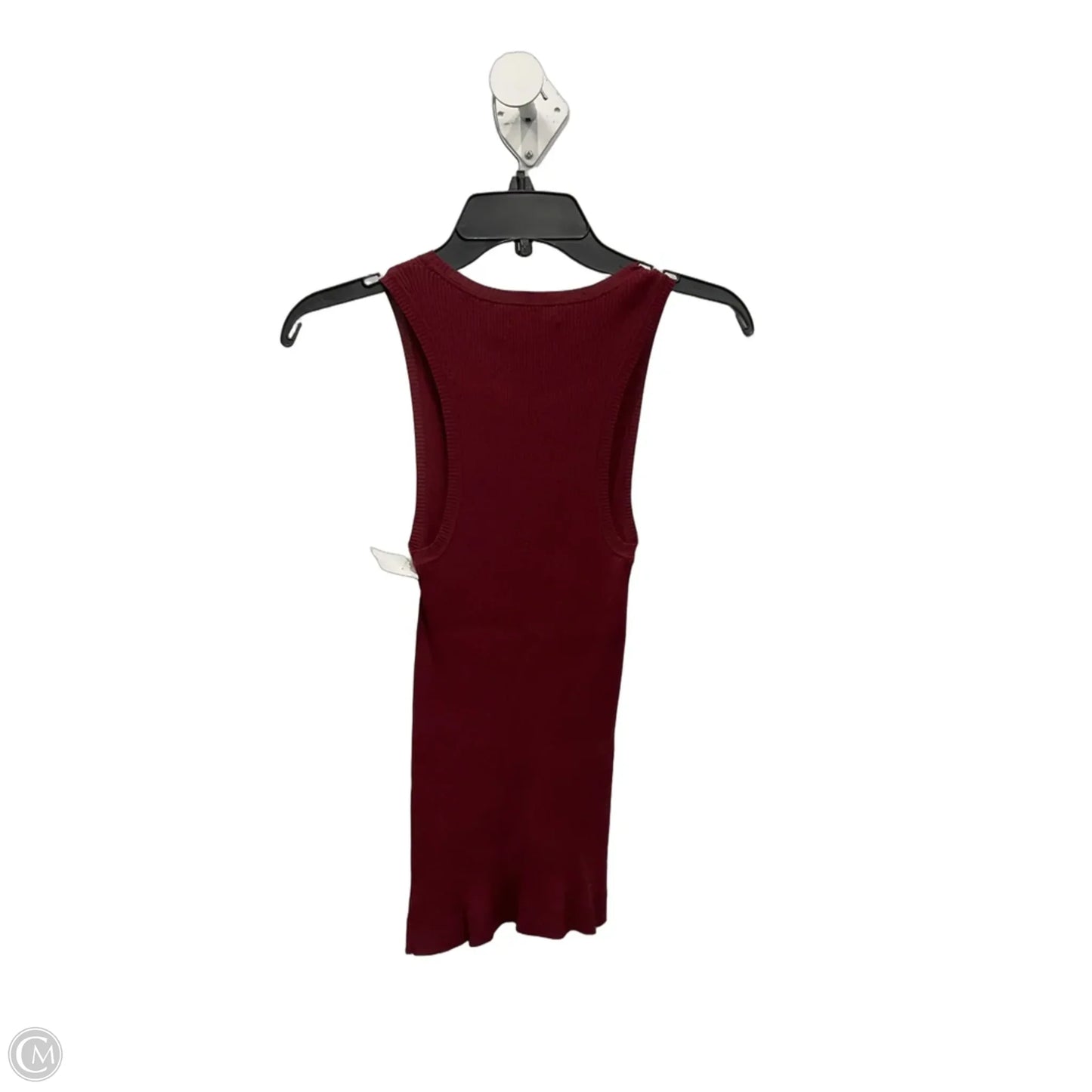 Top Sleeveless By Theory In Red, Size: M