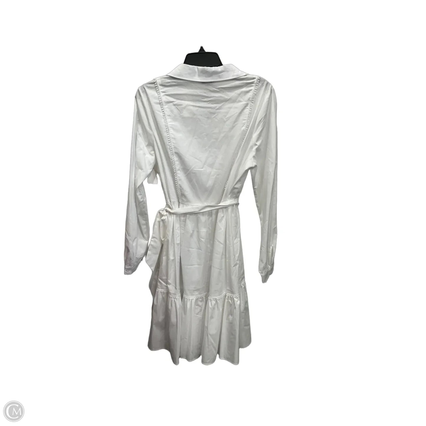 Dress Casual Midi By Nanette By Nanette Lepore In White, Size: L