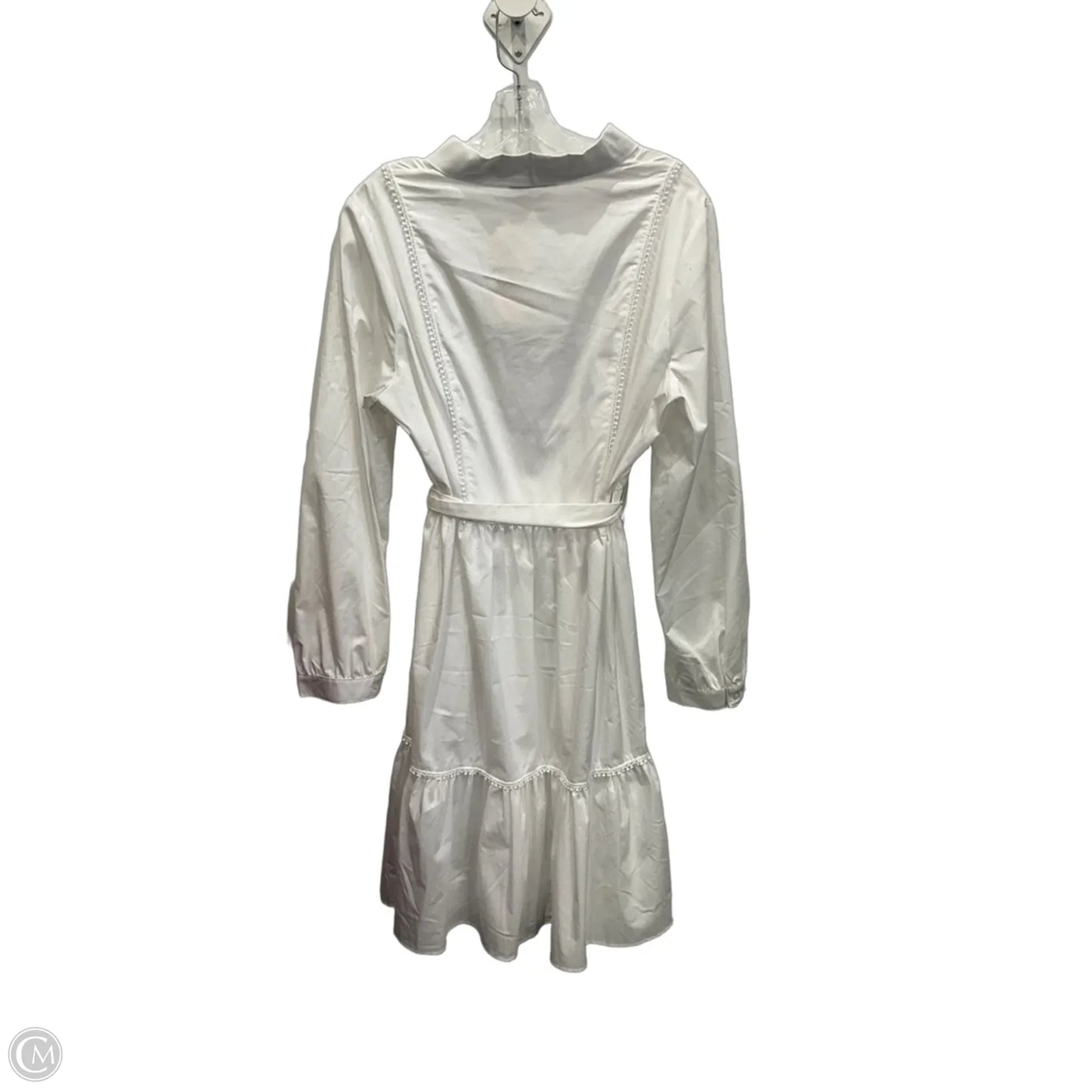 Dress Casual Midi By Nanette By Nanette Lepore In White, Size: L