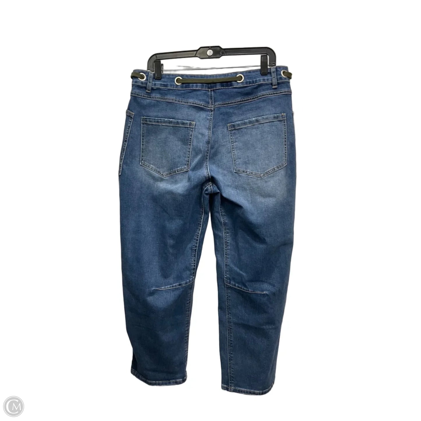 Jeans Cropped By Clothes Mentor In Blue Denim, Size: 14