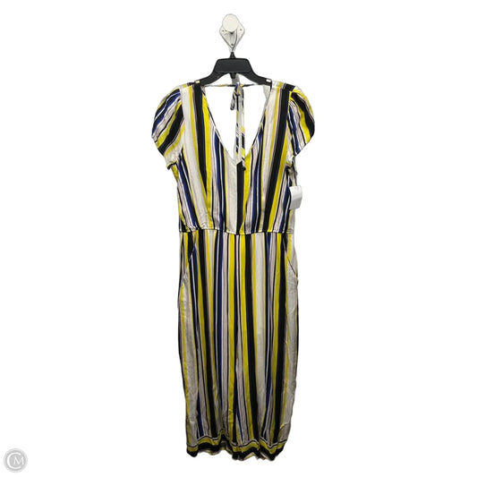 Jumpsuit By Clothes Mentor In Multi-colored, Size: L