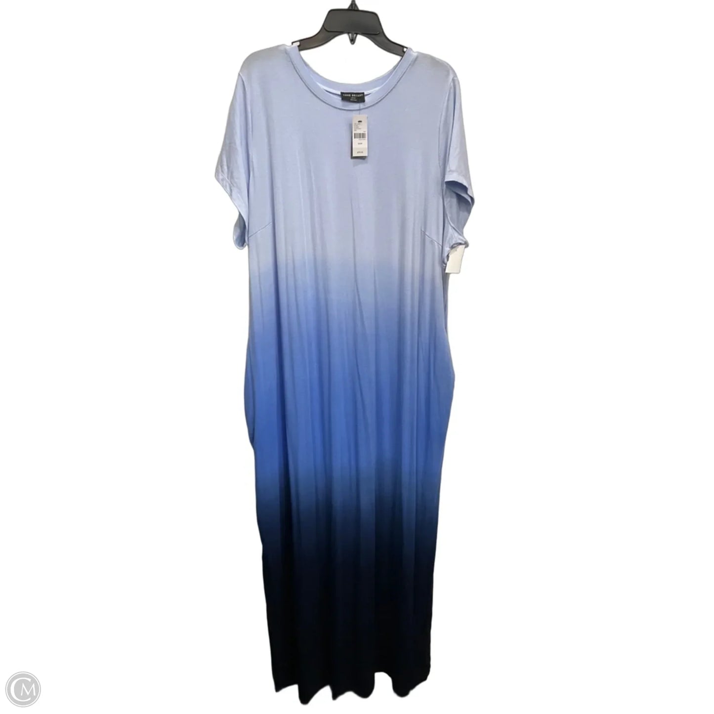 Dress Casual Maxi By Lane Bryant In Blue, Size: 3x