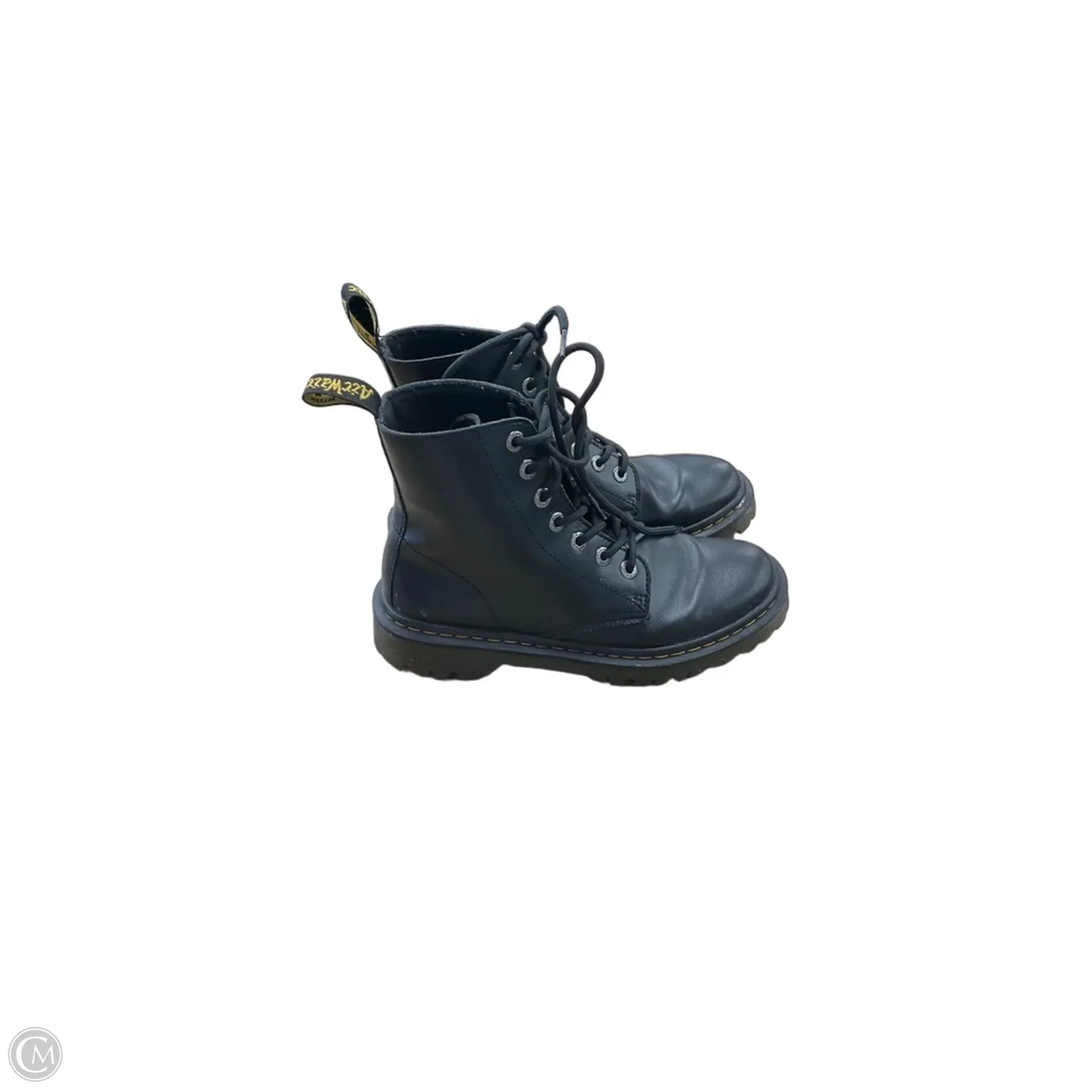 Boots Ankle Flats By Dr Martens In Black, Size: 7