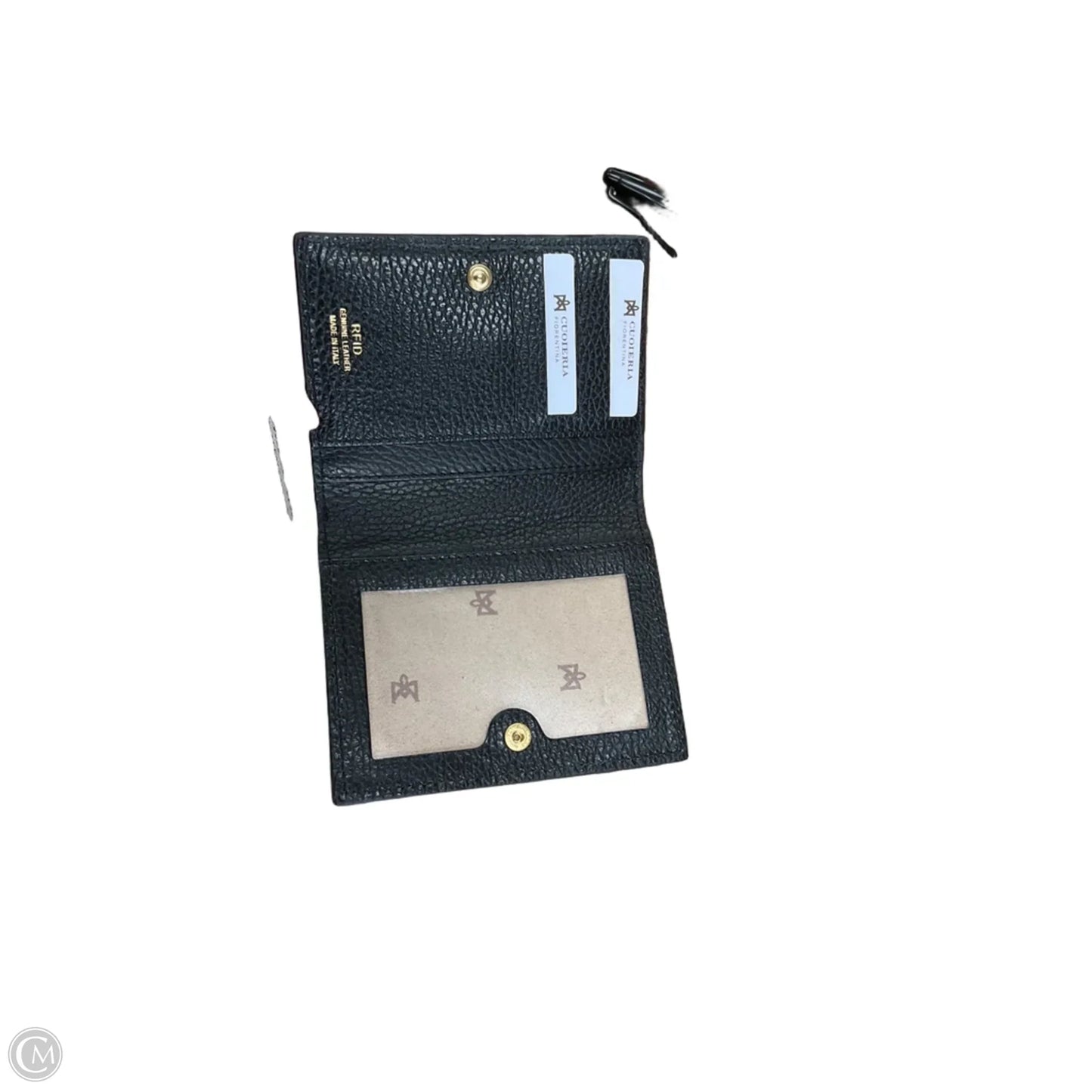 Wallet Leather By Cmb, Size: Medium