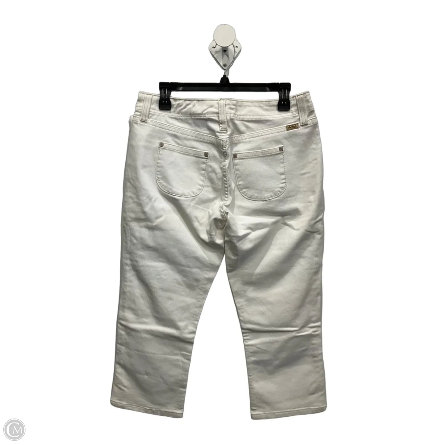 Capris By Levis In White Denim, Size: 8
