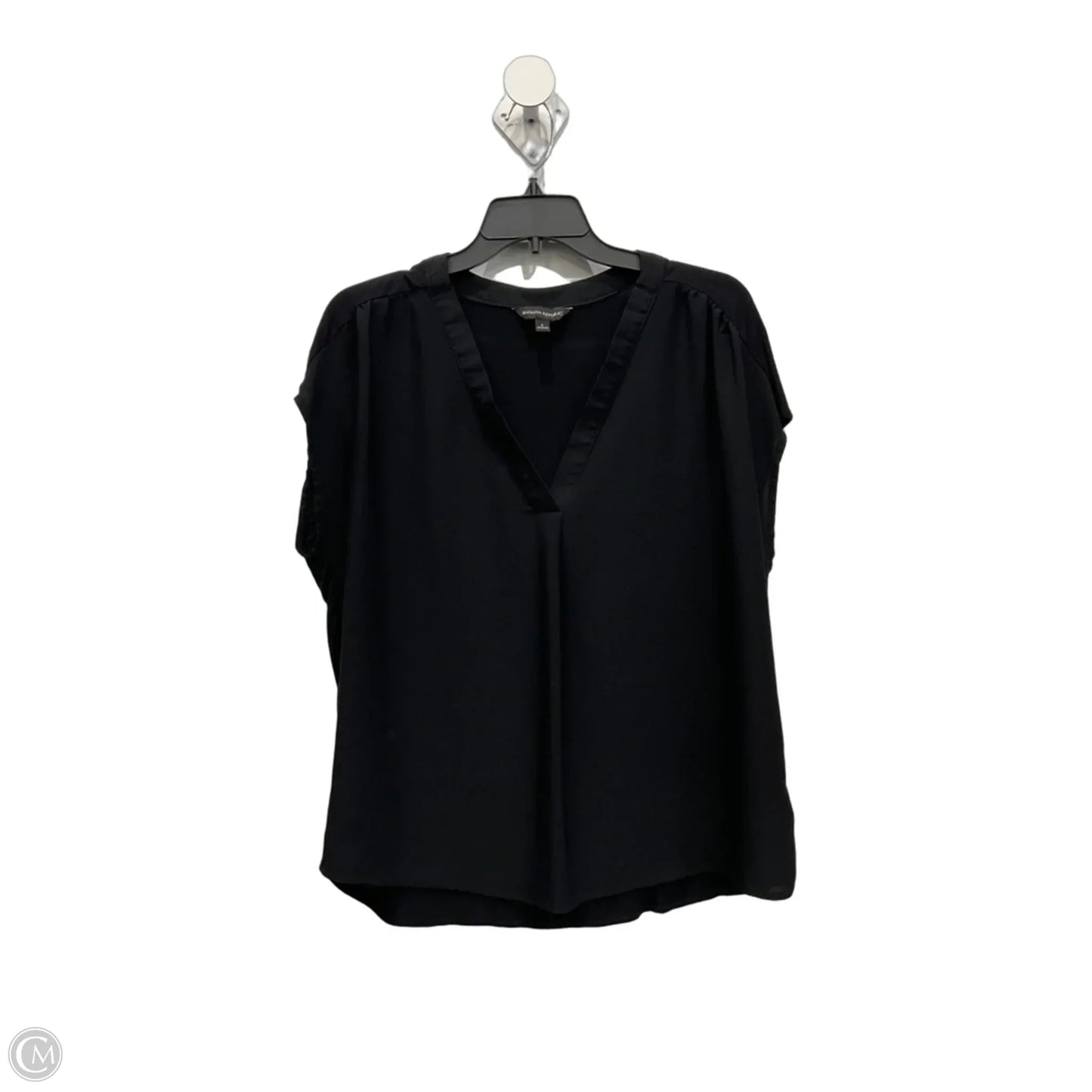 Top Sleeveless By Banana Republic In Black, Size: L