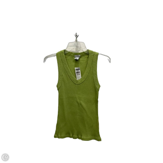 Tank Top By Old Navy In Green, Size: M