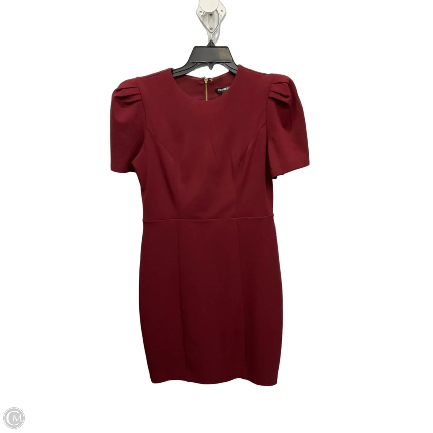 Dress Casual Midi By Express In Red, Size: M